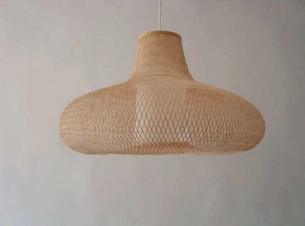 Ay Illuminate Hanglamp May Naturel Bamboe ø95cm - Afbeelding 2