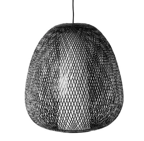 Ay Illuminate Hanglamp Twiggy Egg Bruin Bamboe ø60cm - Afbeelding 2