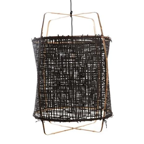 Ay Illuminate Hanglamp Z1 Bamboe Zwart Karton ø67x100cm - Afbeelding 2