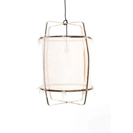 Ay Illuminate Hanglamp Z1 Bamboo Wit Cashmere ø67x100cm - Afbeelding 2