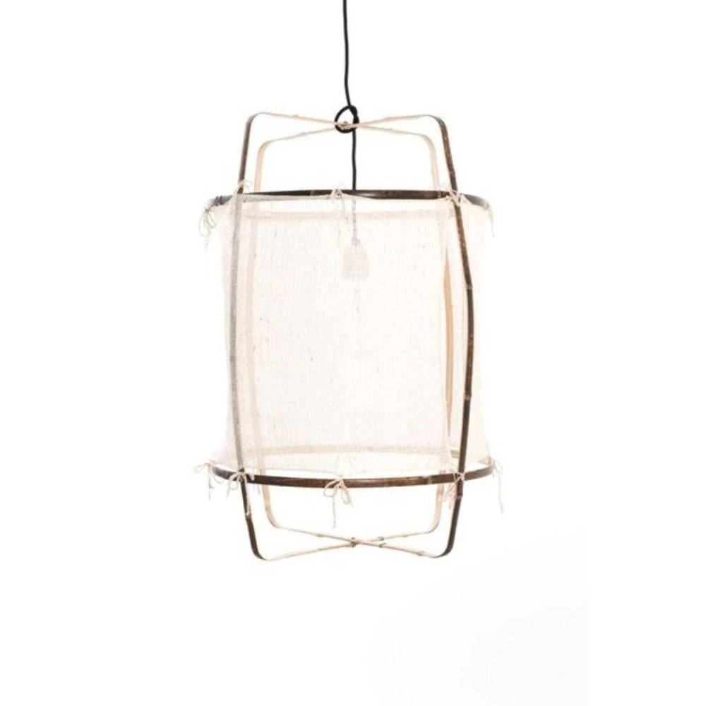 Ay Illuminate Hanglamp Z1 Bamboo Wit Cashmere ø67x100cm