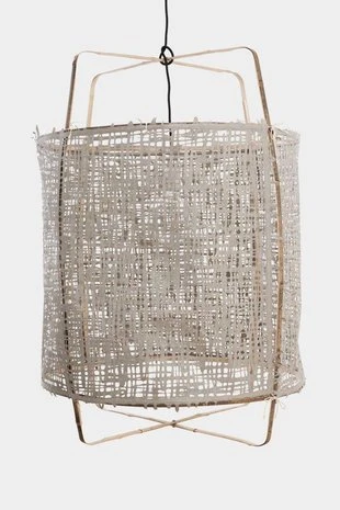 Ay Illuminate Hanglamp Z11 Bamboe Grijs Karton ø48,5x72,5cm - Afbeelding 2