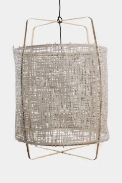Ay Illuminate Hanglamp Z11 Bamboe Grijs Karton ΓΈ48,5x72,5cm