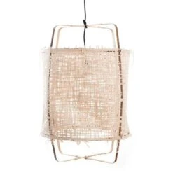 Ay Illuminate Hanglamp Z11 Bamboe Naturel Karton ΓΈ48,5x72,5cm