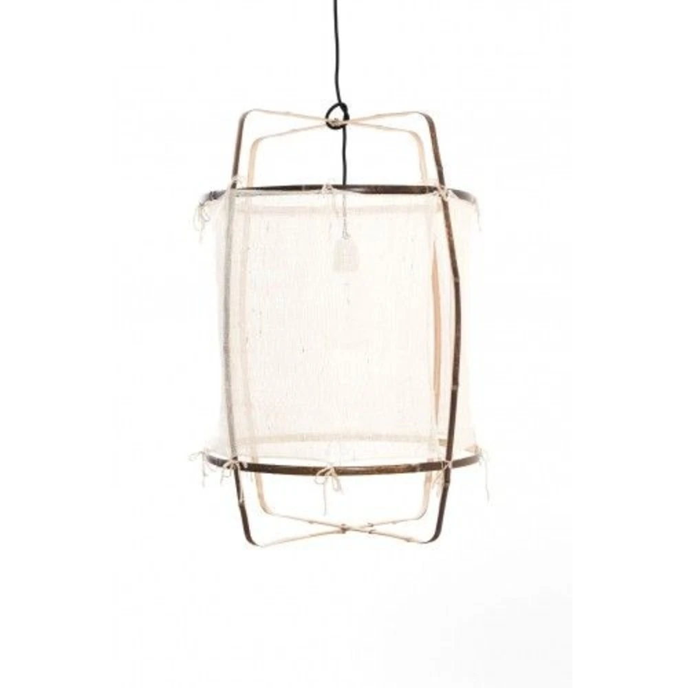 Ay Illuminate Hanglamp Z11 Bamboe Wit Cashmere ø48,5x72,5cm
