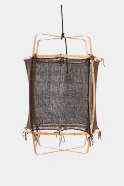 Ay Illuminate Hanglamp Z2 Bamboe Blond Zwart Cashmere ΓΈ67x100cm