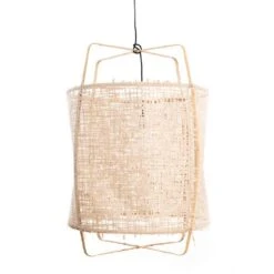 Ay Illuminate Hanglamp Z2 Blond Bamboe Naturel Karton ΓΈ67x100cm