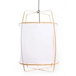 Ay Illuminate Hanglamp Z2 Blond Frame Met Wit Katoen ΓΈ67x100cm