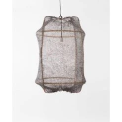 Ay Illuminate Hanglamp Z2 Blond Sisal Net Grijs ΓΈ67x100cm