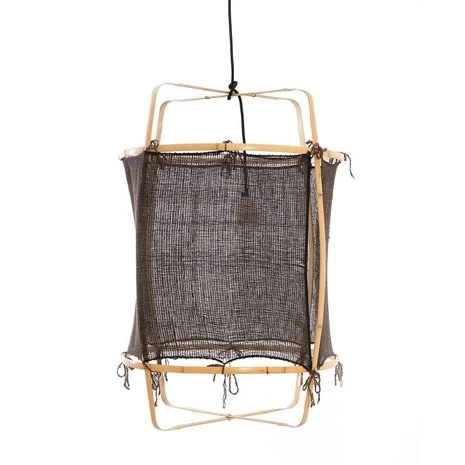 Ay Illuminate Hanglamp Z22 Blond Bamboe Zwart Cashmere ø48,5x72,5cm - Afbeelding 2