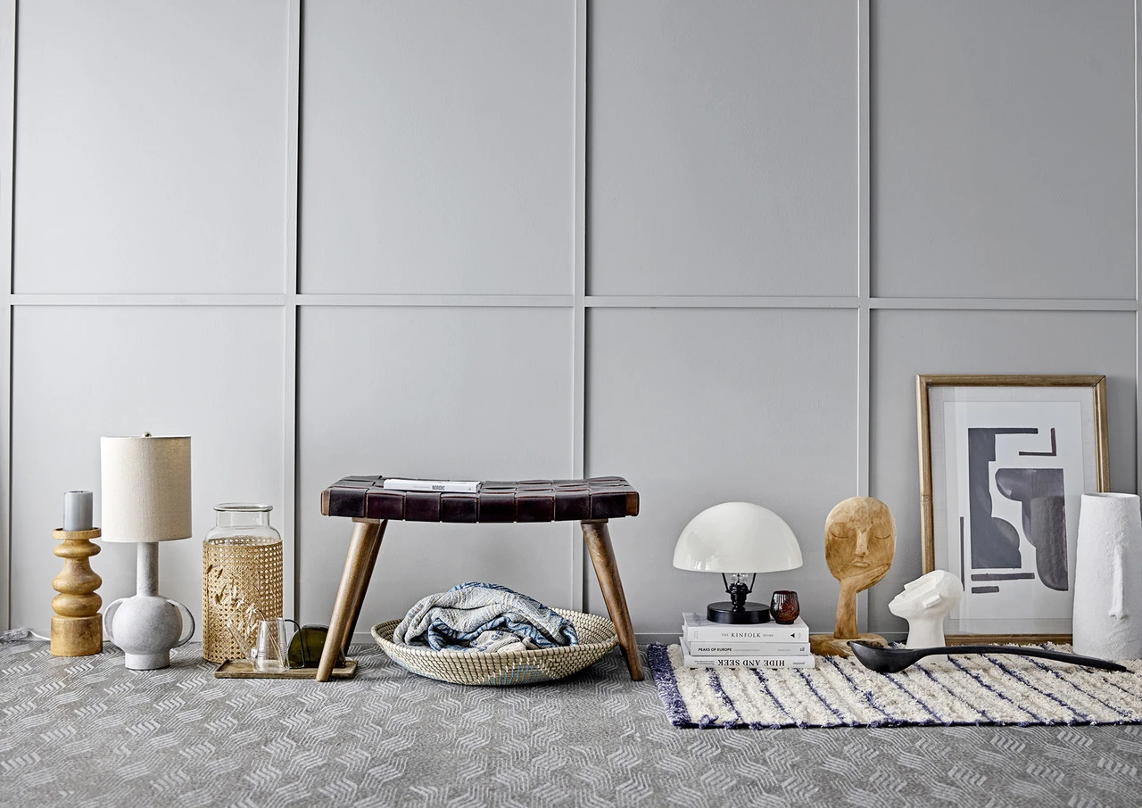 Bloomingville Tafellamp Terracotta - Grijs - Afbeelding 4