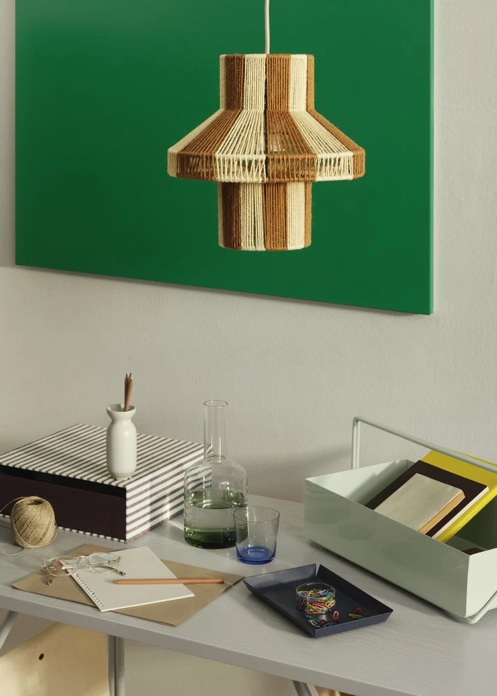 Broste Copenhagen Diana Lampenkap Bruin Ø28cm - 70195005 - Afbeelding 2