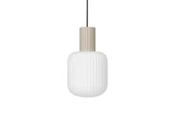 Broste Copenhagen Lolly Hanglamp Zand - Ø20XH34cm