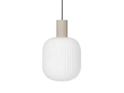 Broste Copenhagen Lolly Hanglamp Zand - Ø27XH42cm
