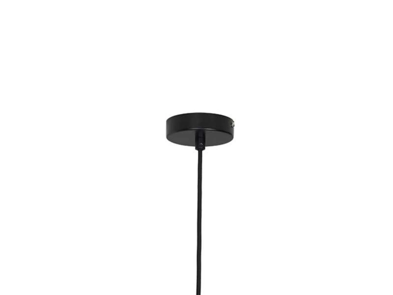 Broste Copenhagen Lolly Hanglamp Zwart - Ø20XH34cm - Afbeelding 2