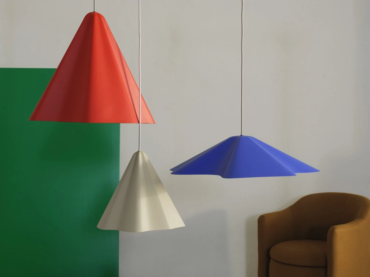 Broste Copenhagen Skirt Hanglamp Zand Ø30cm - 60080012 - Afbeelding 2