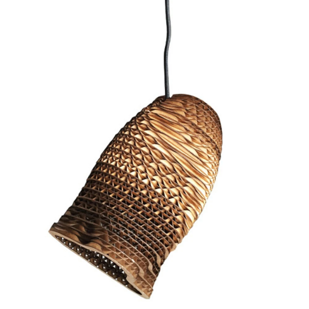 Graypants Moa Linear3 Hanglamp Bruin Ø15x54cm - Afbeelding 2