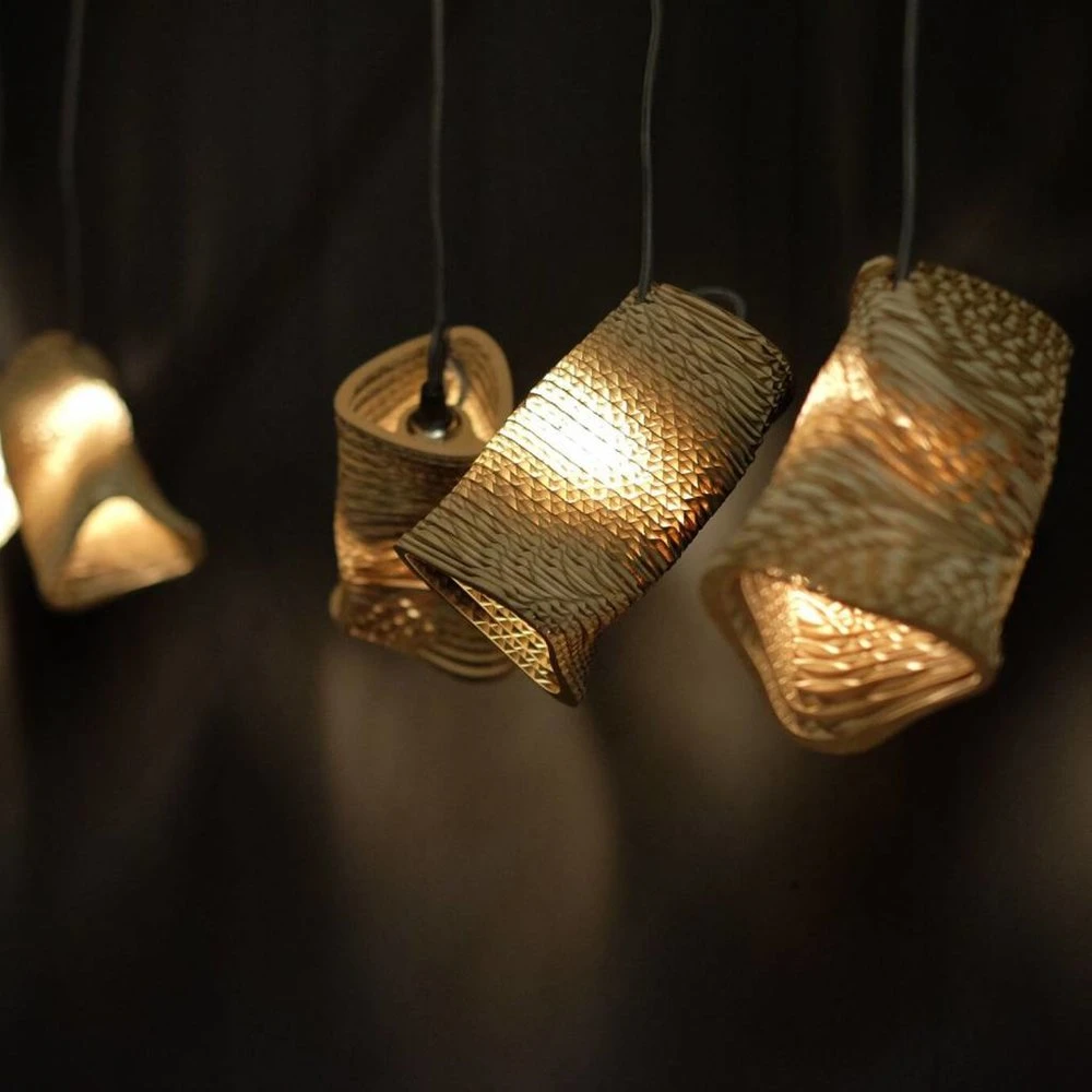 Graypants Moa Linear7 Hanglamp Bruin Ø15x126cm - Afbeelding 3