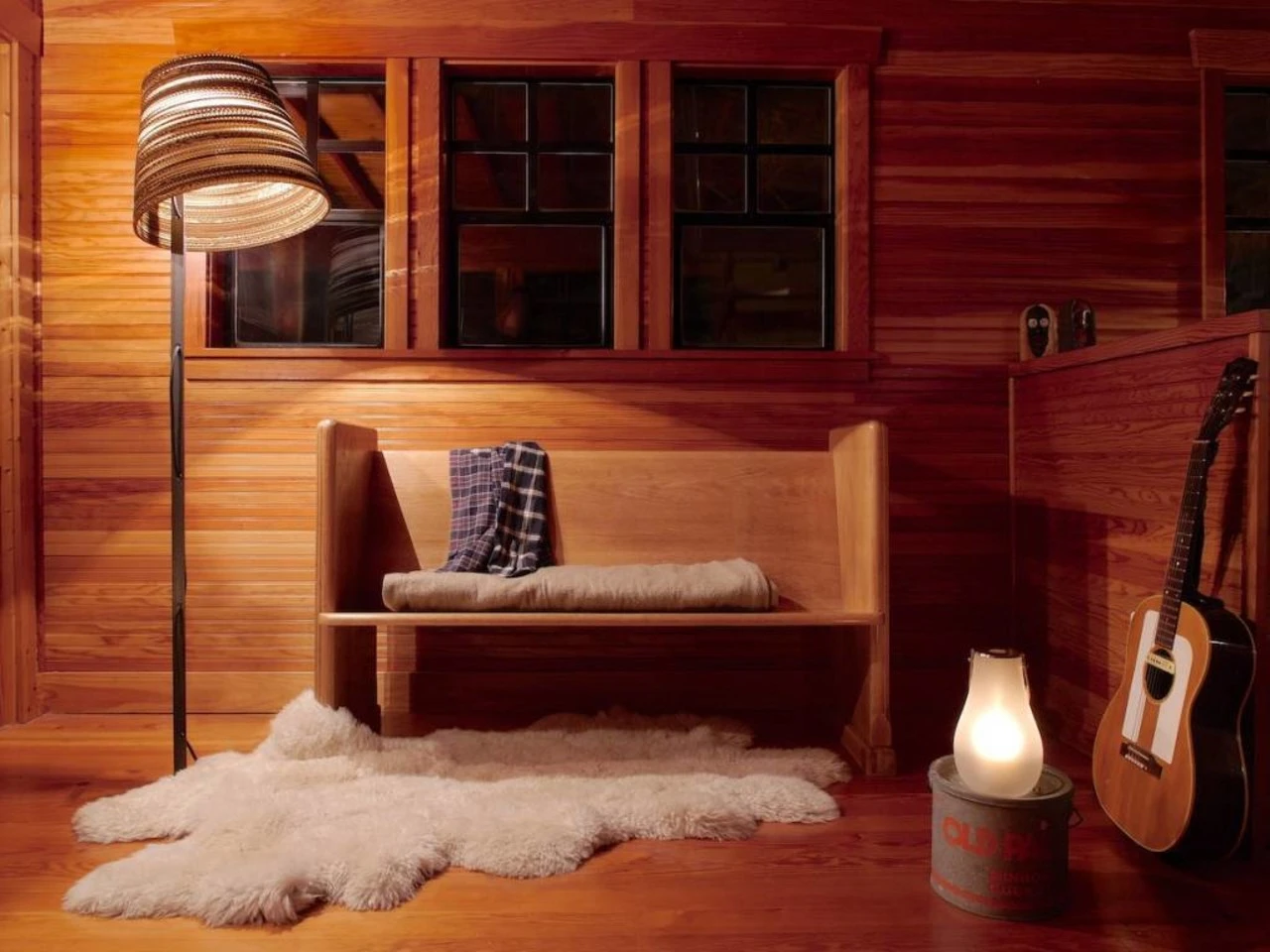 Graypants Tilt Vloerlamp Bruin Karton Ø46x35x170cm - Afbeelding 2