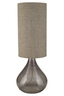 House Doctor Big Tafellamp Grijs Glas