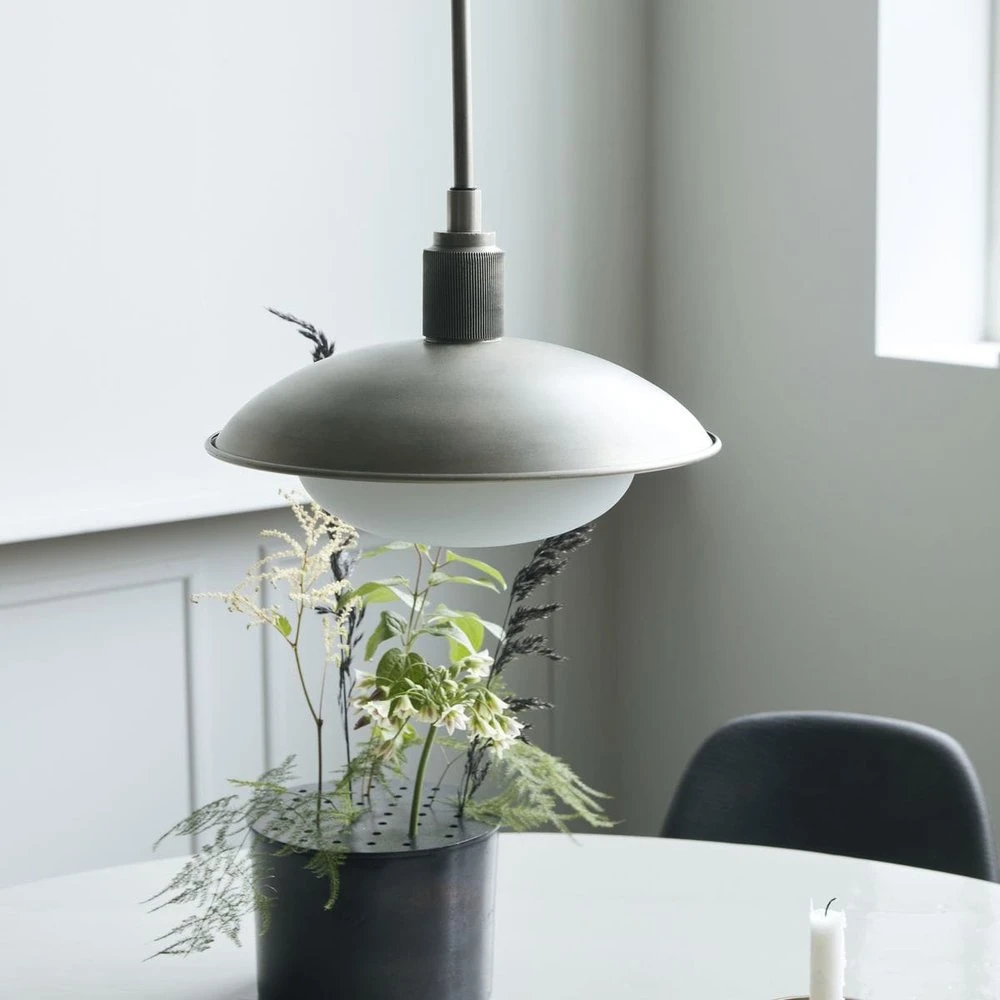 House Doctor Boston Hanglamp - Gunmetal Ø32cm - Afbeelding 4