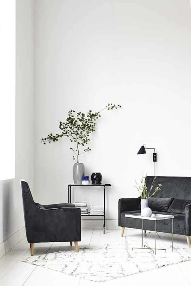 House Doctor Club Wandlamp Zwart Metaal Messing - Afbeelding 3