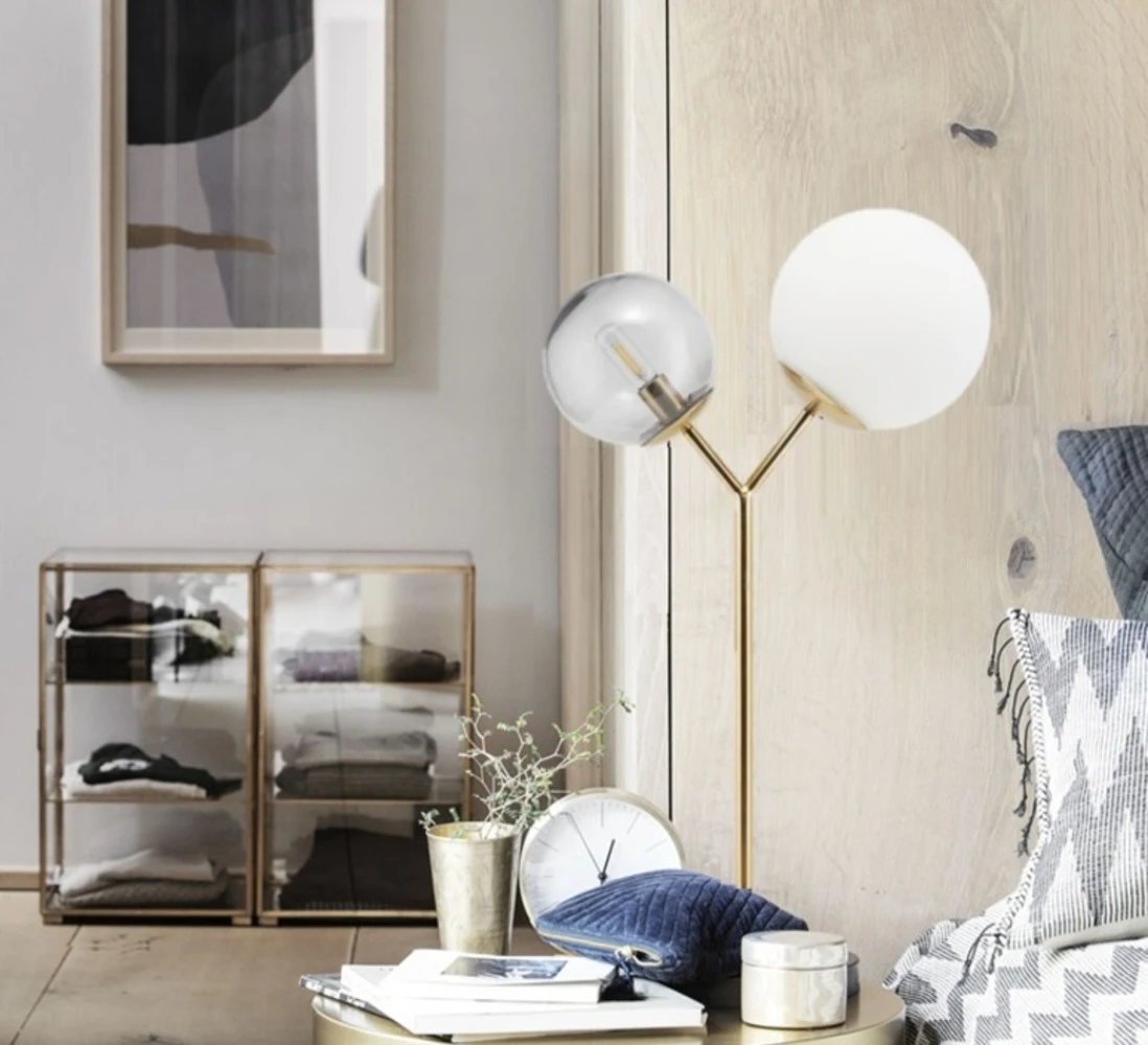 House Doctor Twice Tafellamp Messing - Afbeelding 3