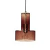 Hubsch Hanglamp Glas - Bruin