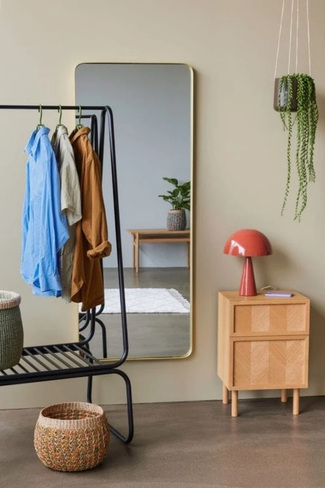 Hubsch Mush Tafellamp Mini Maroon - 991681 - Afbeelding 4