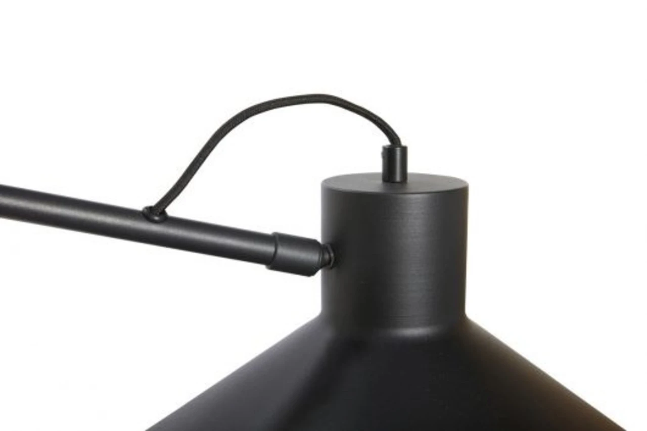 Hubsch Wandlamp Ijzer - Zwart - Afbeelding 2