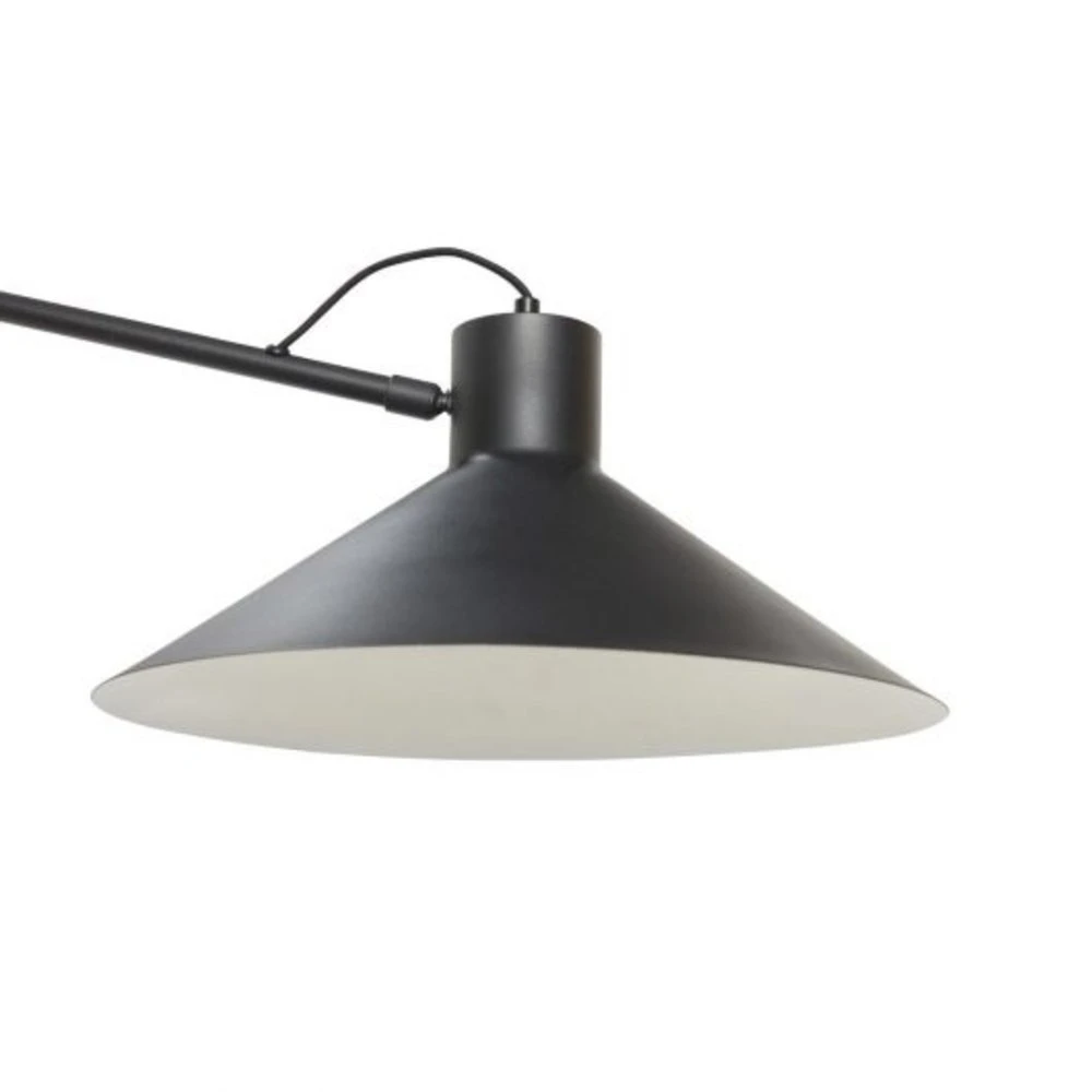 Hubsch Wandlamp Ijzer - Zwart - Afbeelding 3