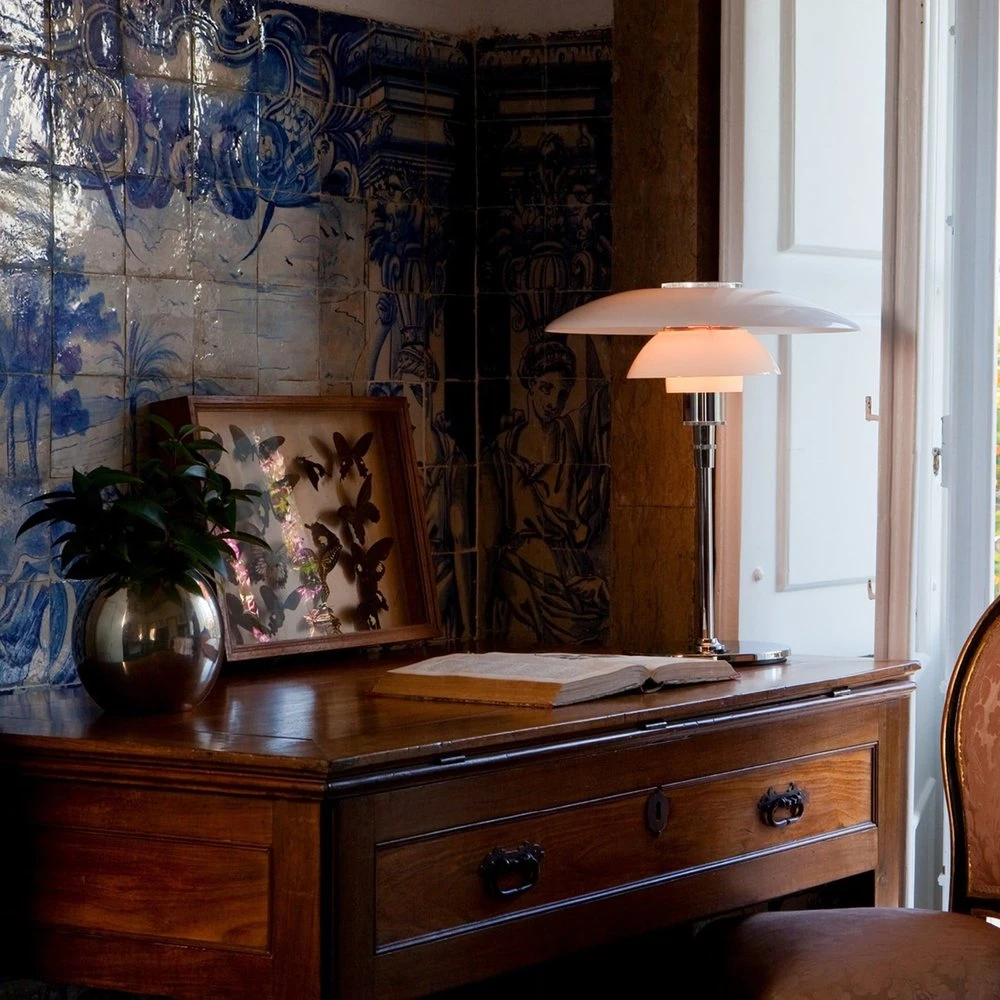 Louis Poulsen PH 4½-3½ Glas Tafellamp Chroom - 5744161501 - Afbeelding 4