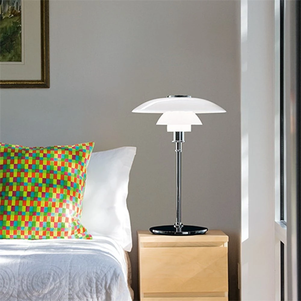 Louis Poulsen PH 4½-3½ Glas Tafellamp Chroom - 5744161501 - Afbeelding 6