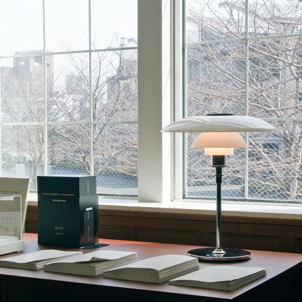 Louis Poulsen PH 4½-3½ Glas Tafellamp Chroom - 5744161501 - Afbeelding 8