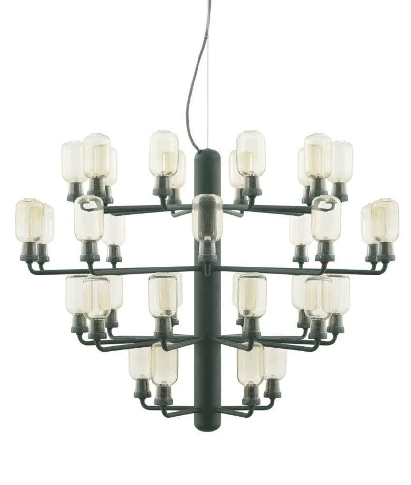 Normann Copenhagen AMP Chandelier Large Hanglamp Groen