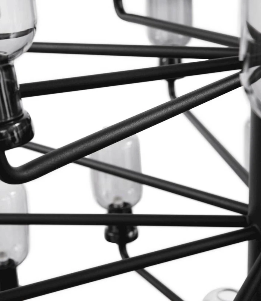 Normann Copenhagen AMP Chandelier Large Hanglamp Zwart - Afbeelding 4