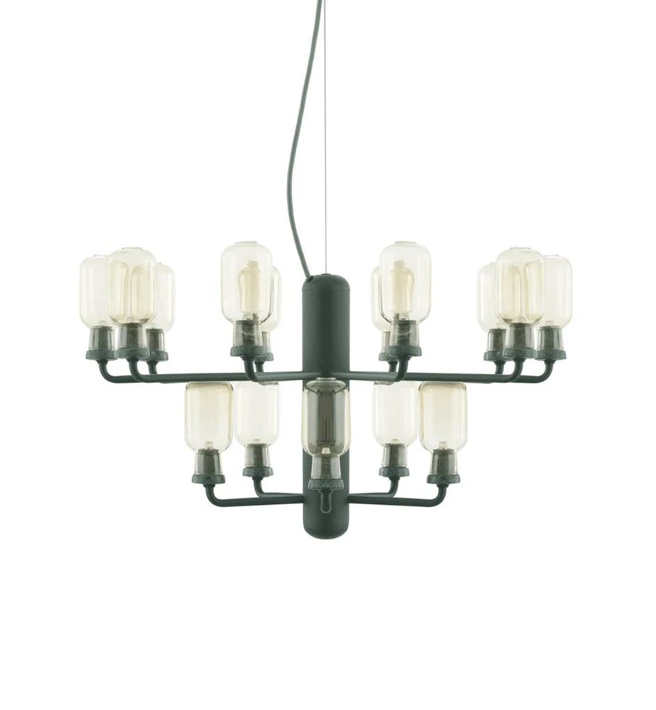Normann Copenhagen AMP Chandelier Small Hanglamp Groen
