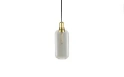 Normann Copenhagen AMP Large Hanglamp Grijs Messing