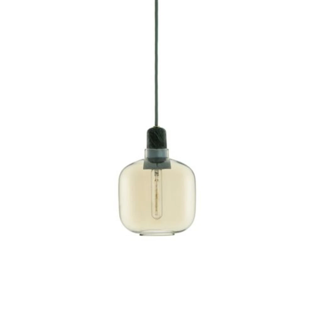 Normann Copenhagen AMP Small Hanglamp Goud Groen