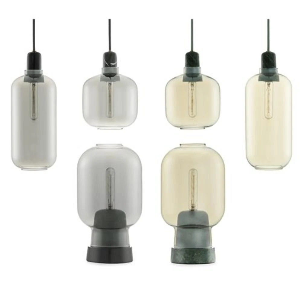 Normann Copenhagen AMP Tafellamp Smoke Zwart - Afbeelding 4