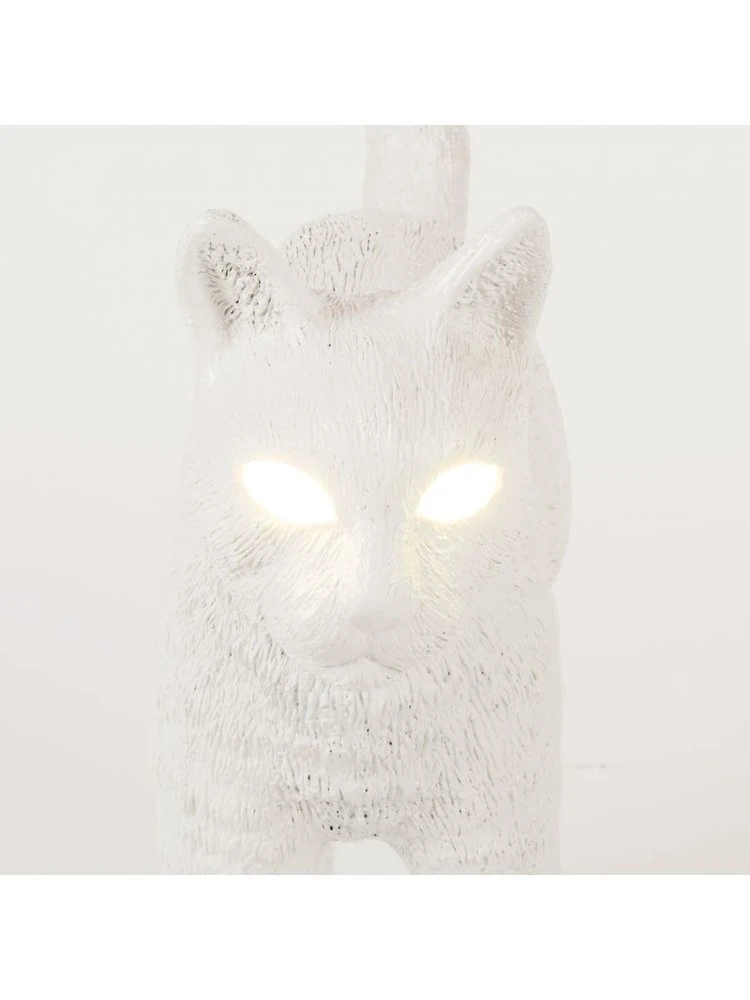 Seletti Jobby The Cat Lamp - Wit - Afbeelding 4