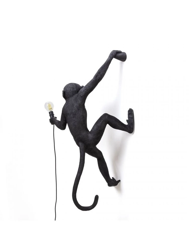 Seletti Monkey Lamp Hanging Right - Zwart - Afbeelding 7