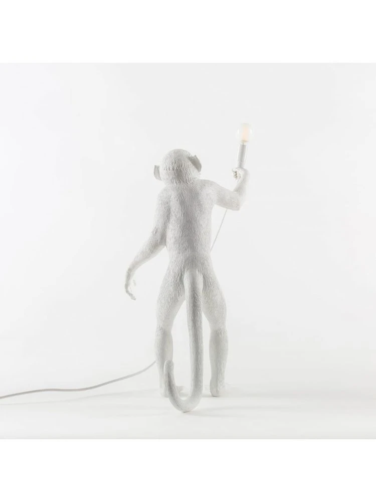 Seletti Monkey Lamp Standing - Wit - Afbeelding 7